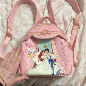 Pink Ariel and Eric backpack!